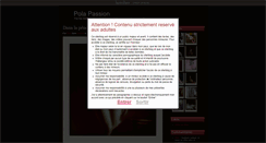 Desktop Screenshot of polapassion.daypink.fr