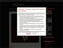 Tablet Screenshot of polapassion.daypink.fr
